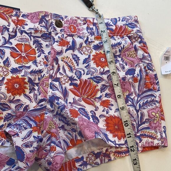 Gap NWT 3 inch shorts, pink and purple orange orange size 4 - Picture 6 of 7